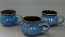 Small blue mugs