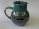 Large Green-Temoku Jug